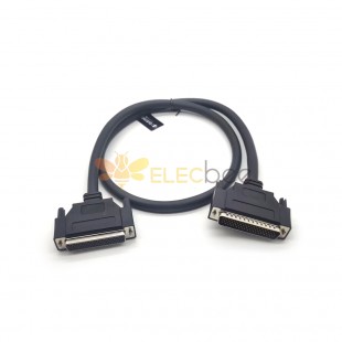 DB78 Male to Female Industrial Control Cable Assembly1 Meter