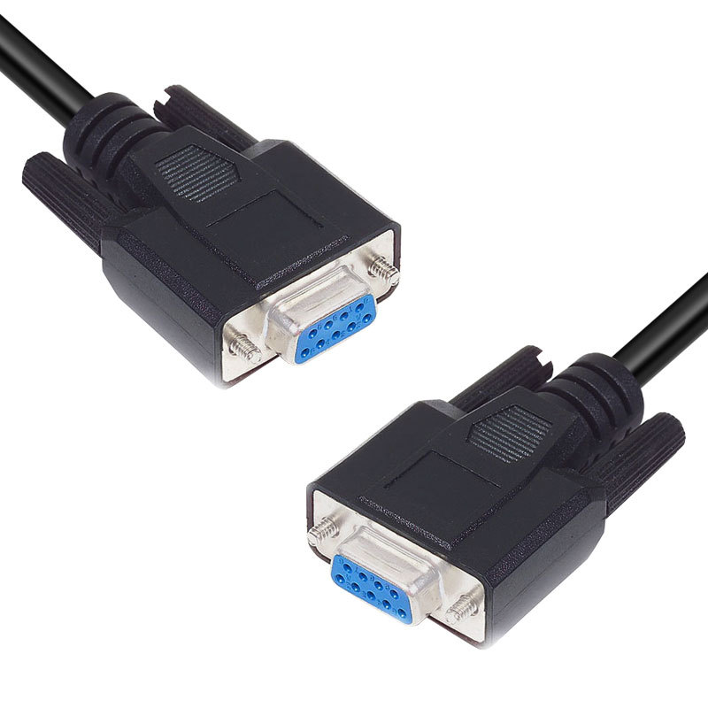 RS232 DB9 Female to Female Connection Cable1 Meter