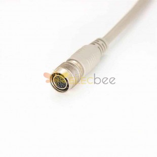 HR10A-10P-12S Elecbee 12 Pin Jack Female Connector Industrial Camera Link Cable End