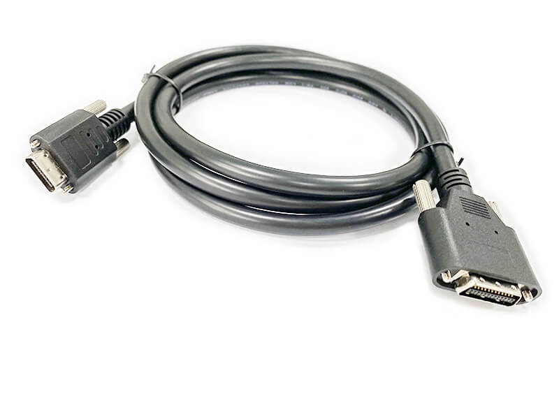 SDR转MDR26P CameraLink线缆工业相机连接线供电高柔拖链带锁数据线1米 2m