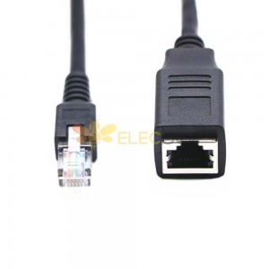 RJ12 Cable 6P6C Male To Female Telephone Ethernet Adapter Cable Converter Socket