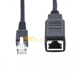 Кабель RJ12 6P6C между мужчинами и женщинами Телефонный кабель Ethernet-адаптер Гнездо преобразователя
