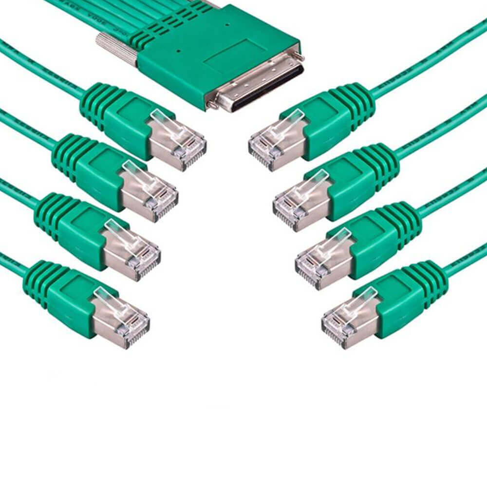Cisco Cab-Octal-Async Octal Cable Hd68 Pin Male To 8*RJ45 Male 3M