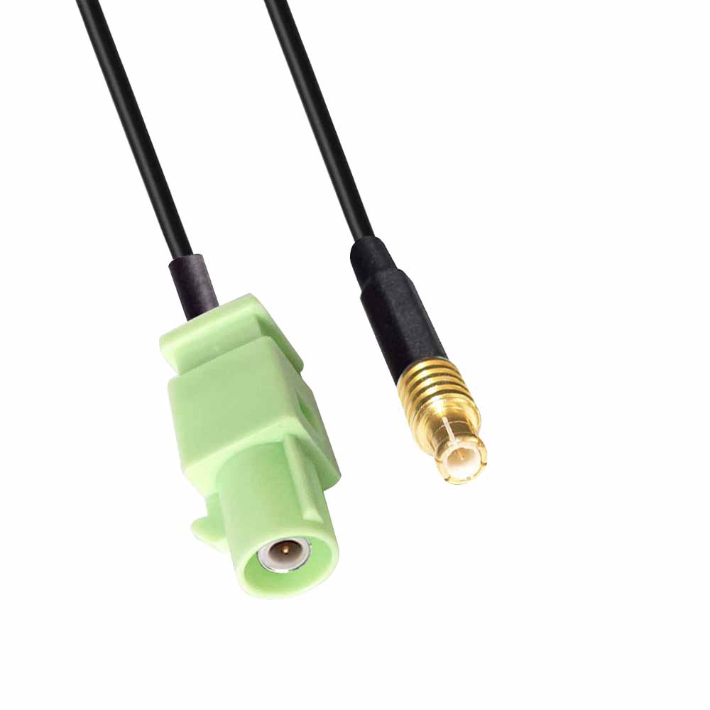 Código FAKRA SMB N Macho a MCX Ensamblaje de cable de vehículo de señal macho RG316 0.5m