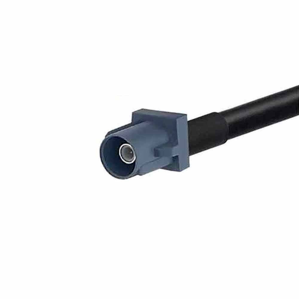 G Code Fakra SMB Male Connector to SMA Right Angle Male SDARS Terrestrial Vehicle Connection Cable Adapter RG174 50CM