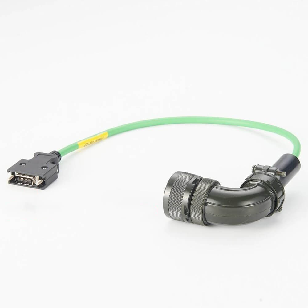 Мс3108А20-29С 17Пин к разъем-вилке СКСИ ХПКН 20Пин прямо с кабелем кодирования сервопривода Дельта Б2 0.5М