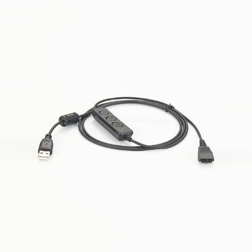 Jabra Link 260 USB para cabo adaptador Qd Qd1M