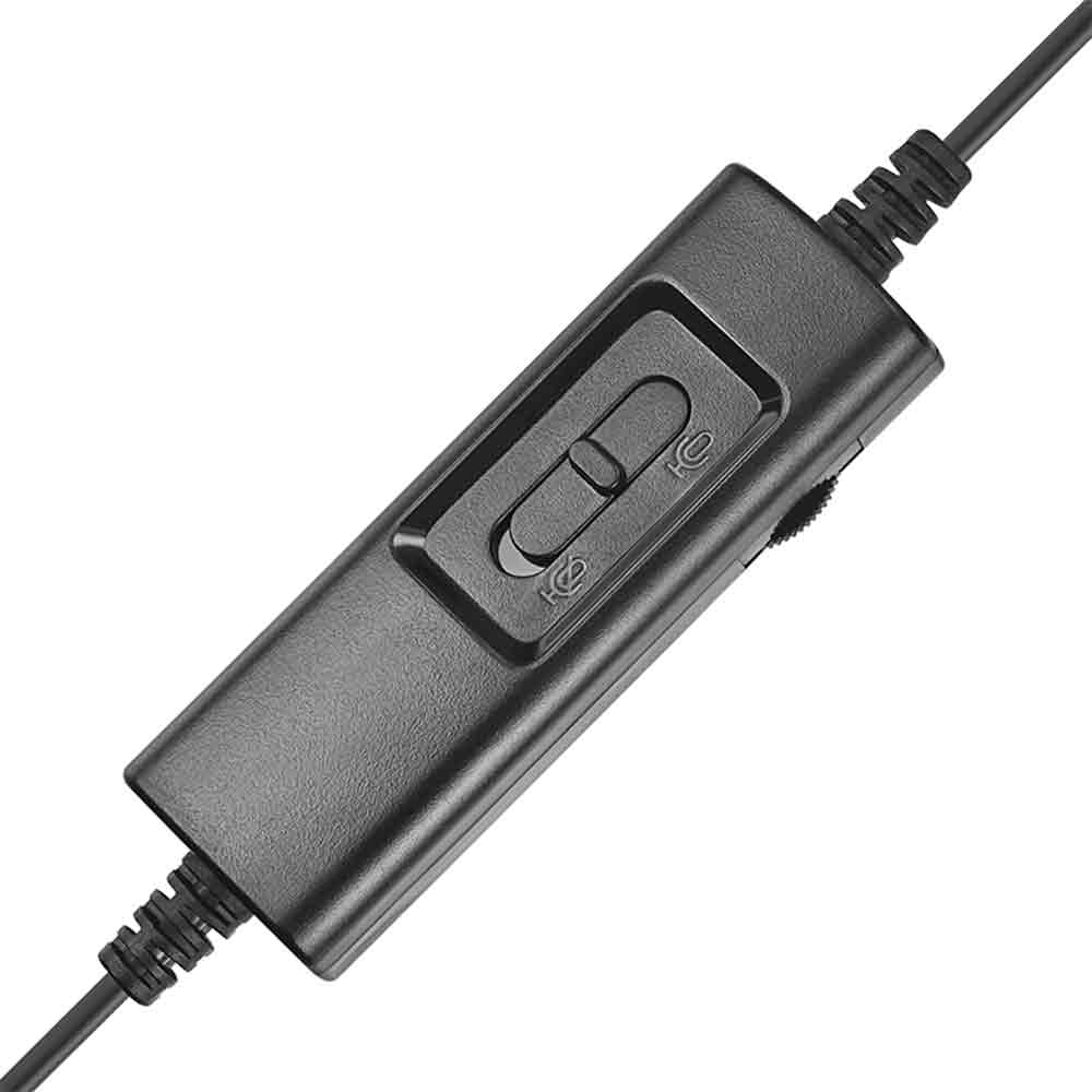 RJ9 to Quick Disconnect Headset Cable With Mute Button Compatible with Jabra B4 Training Cable
