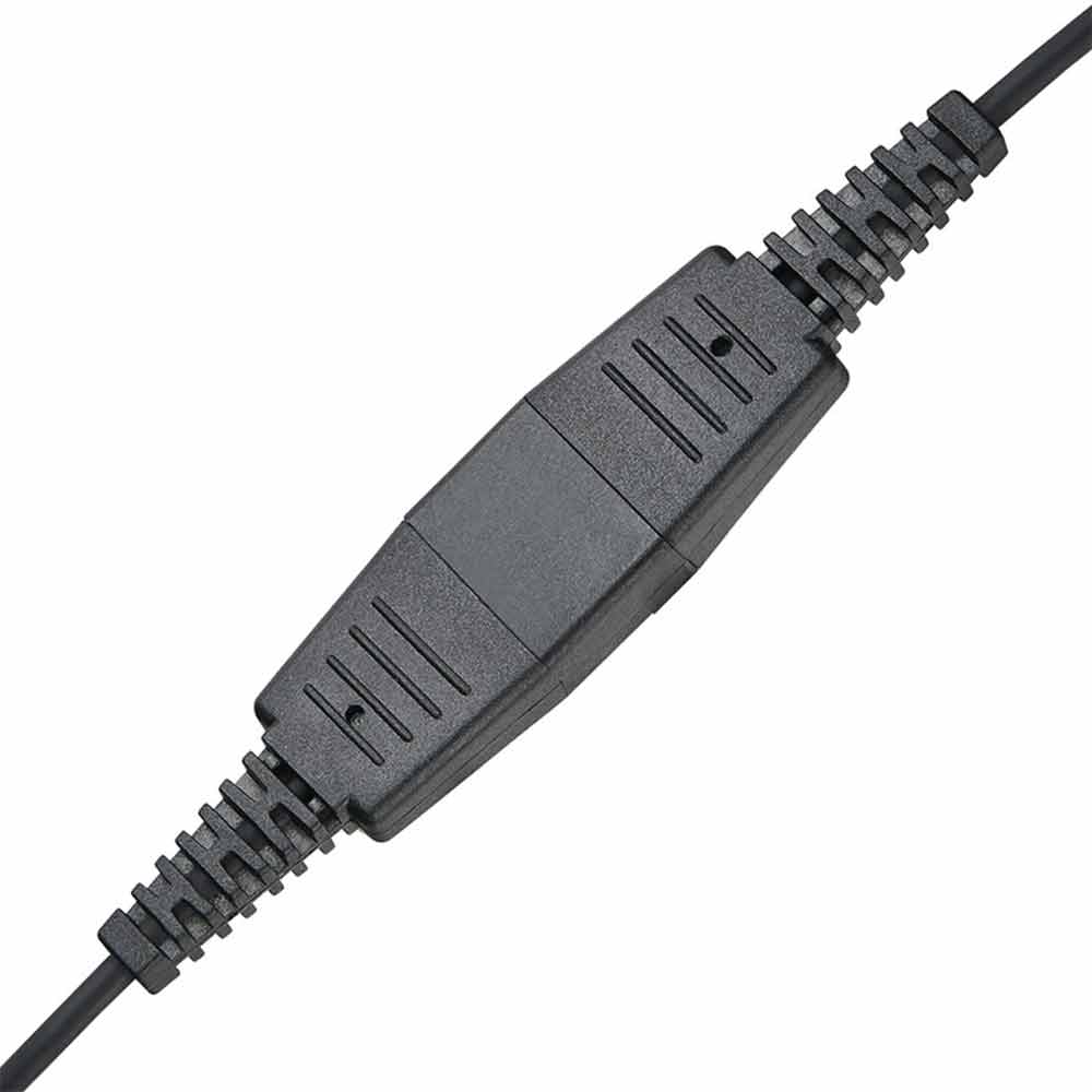 Type C to Quick Disconnect Headset Spliter Cable Compatible with Jabra B20 Training Cable