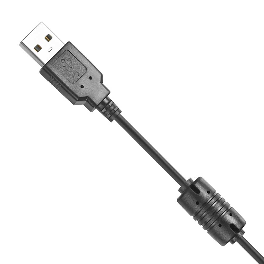 USB A to Quick Disconnect Low Noise Tranning Cable Compatible with Jabra U18 Training Cable