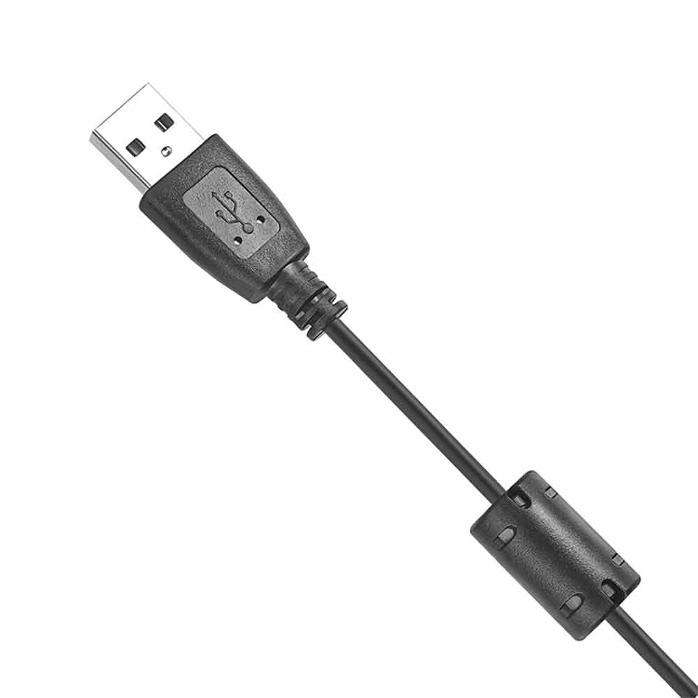 USB A لفصل سريع مع كبل مؤشر ضوئي متوافق مع كابل تدريب Jabra U20