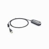 USB2.0 type-A轉RJ9轉接頭頭戴式耳機控制線1m