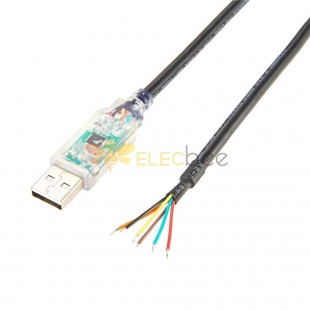 USB-zu-Seriell-TTL-Pegelkonverterkabel, einseitig, 1 m