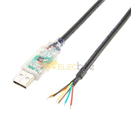 Cable convertidor de nivel USB a serie Ttl de un solo extremo 1M