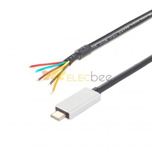 Высокоскоростной кабель Uart USB Type C Односторонний кабель 1 м