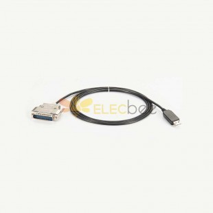 USB2.0 To DB25 Male Serial Programming Cable 1M