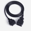 Automobile OBD Extension Cable Male To Female 16 Pin OBD2 Diagnostic Tool Extension Cable 1.5M