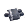 IP68 Three-Way Waterproof Junction Box FSH712 Y-Shaped Sealable Cable A1 Set (5-9Mm Sealing Ring + PA10 Terminals + Screws) 