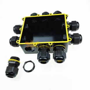 IP68 Waterproof Junction Box With Terminals M686 Four-Way Waterproof Box Outdoor Cable