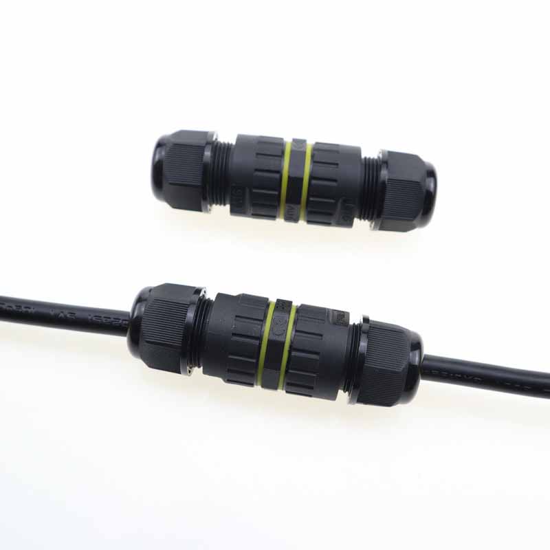 EW-M25 2 Pin Underwater Power Cable IP68 Electrical Wire Waterproof Circular Connectors