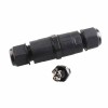EW-M25 4 Pin IP68 Waterproof Wire Connector Screw Fixed One In Three Out