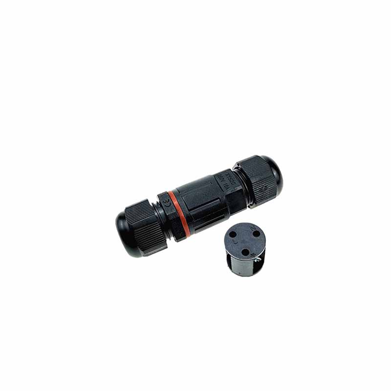 IP68 3P Waterproof Outdoor Connector Electrical Wire To Wire Cable Connector XYS20-3P