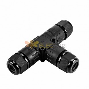 M20T 3Pin 450V 16A Outside Lighting Waterproof T Connector
