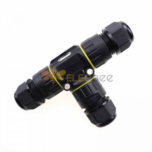 M682 PG9/M16 Small IP68 3P 3 Wire Waterproof Cable Connector