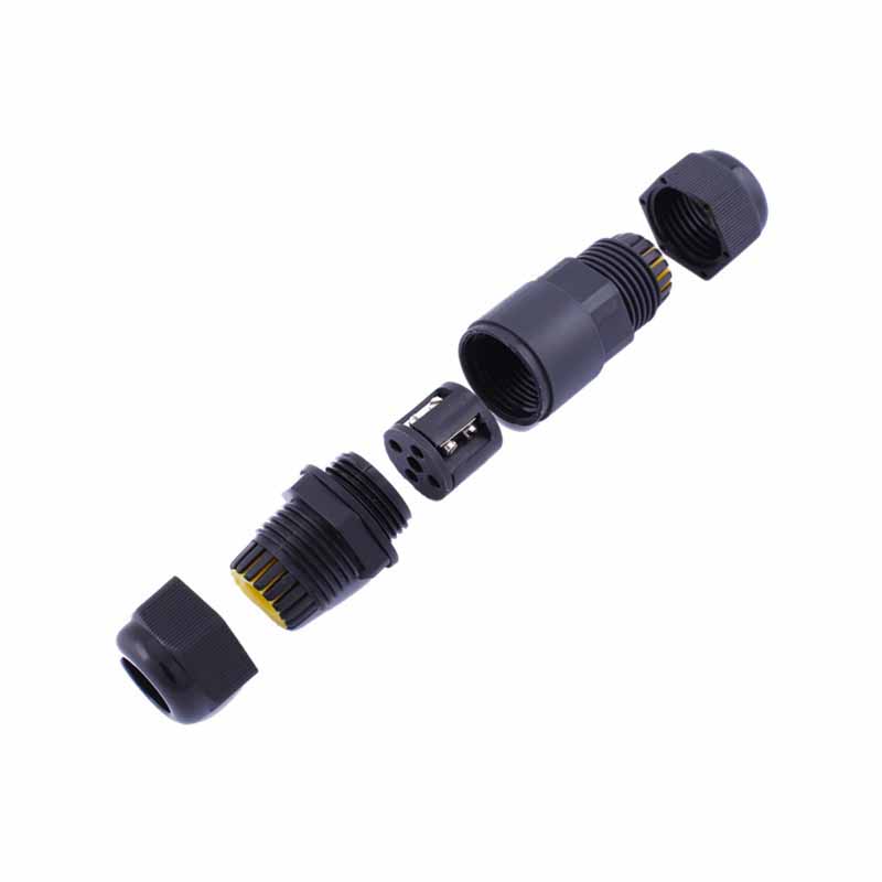 M684-A-4P Waterproof Outdoor Connector Electrical Wire To Wire Cable Connector （For Cable 4-9/9-12Mm）