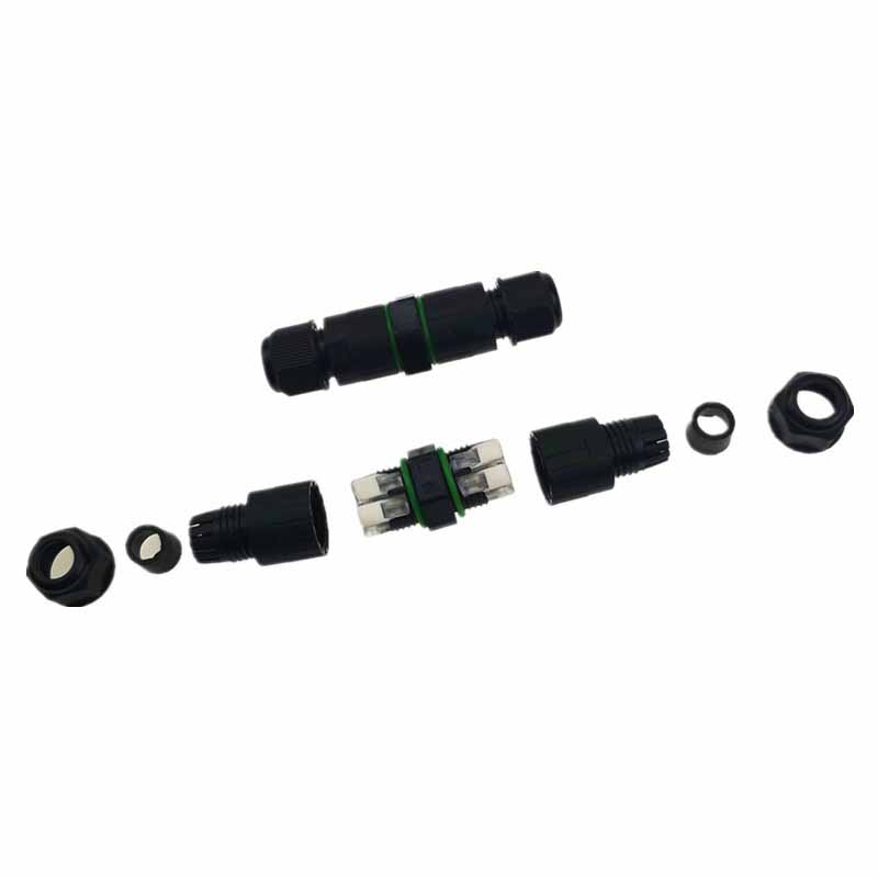 XY10-2P IP68 ScrEWless Underground Cable Connector For Outdoor