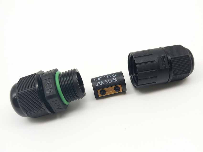 XY12-3P Waterproof Outdoor Connector Electrical Wire To Wire Cable Connector
