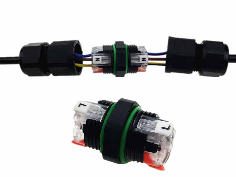 Femelle et mâle électriques de connecteur de fil de Screwess de XY22 IP68 imperméables