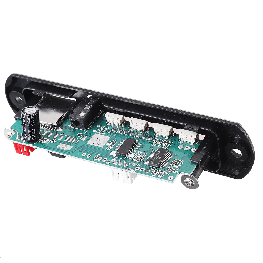 2x40w Amplificateur Bluetooth 5.0 Mp3 Player Wav Decoder Board 12v Car  Radio Module Support Tf Usb Aux
