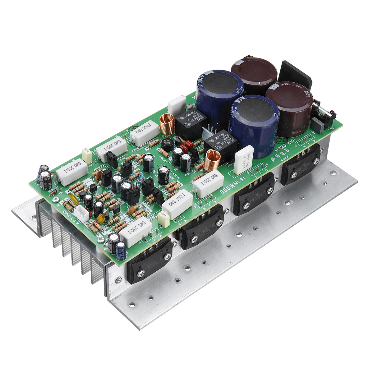 2-CH High Power Amplifier Board HiFi 500W+500W 3858 1494 Original Tubes Assemble 