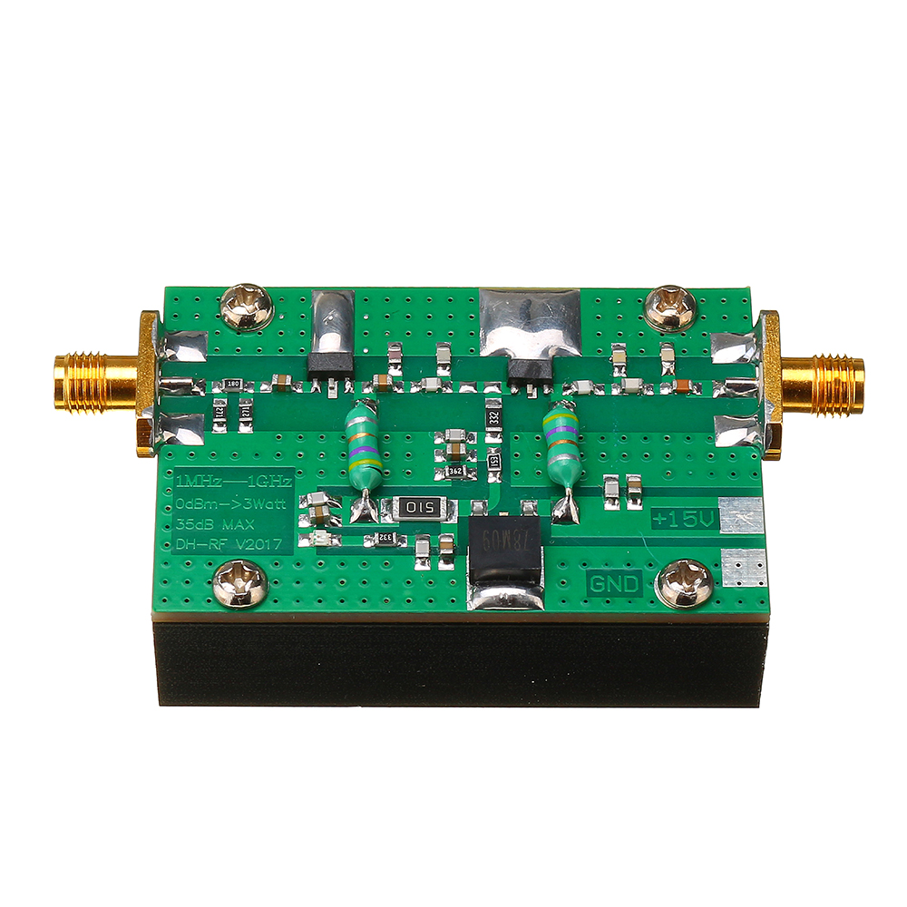 1MHz-1000MHZ-35DB-RF-Power-Amplifier-3W-HF-VHF-UHF-FM-Transmitter-Broadband-For-Ham-Radio-1428409