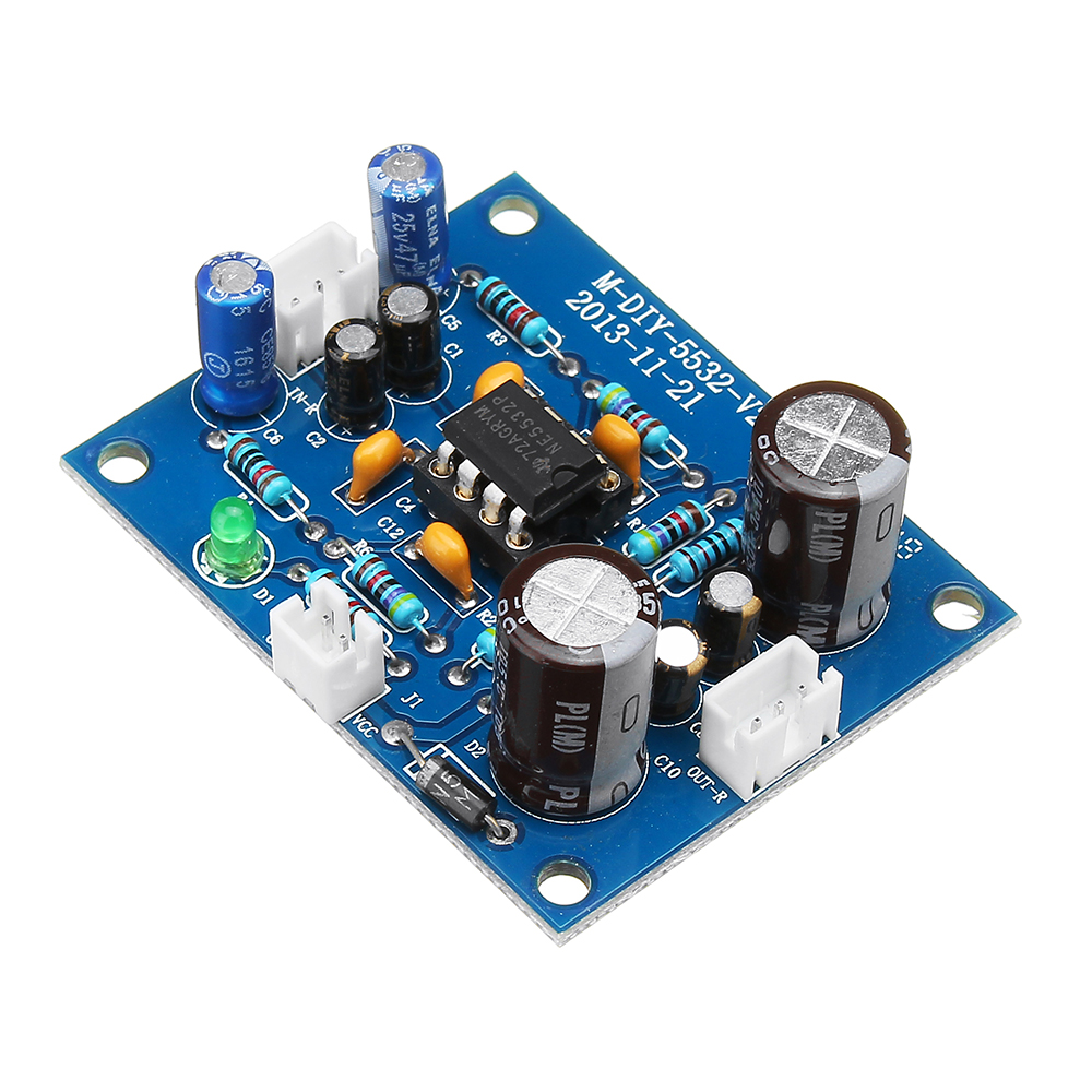 NE5532 Preamplifier OP-AMP HIFI Signal Amplification Board for Bluetooth 