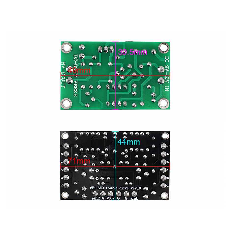 Dual-Channel-6E2-Tube-Indicator-Driver-Kits-Board-Level-Indicator-Amplifier-DIY-Audio-Fluorescent-DC-1645753