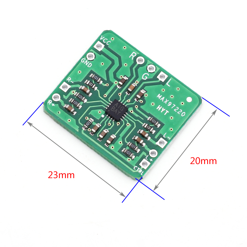 MAX97220-Differential-to-Balanced-Power-Amplifier-Board-Single-Channel-Output-AMP-HIFI-DC-25-55V-1744682
