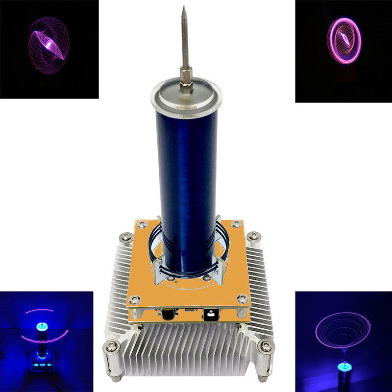 Music-Tesla-Coil-Acrylic-Shell-Arc-Plasma-Speaker-Wireless-Transmission-Experimental-Desktop-Toy-Mod-1742296