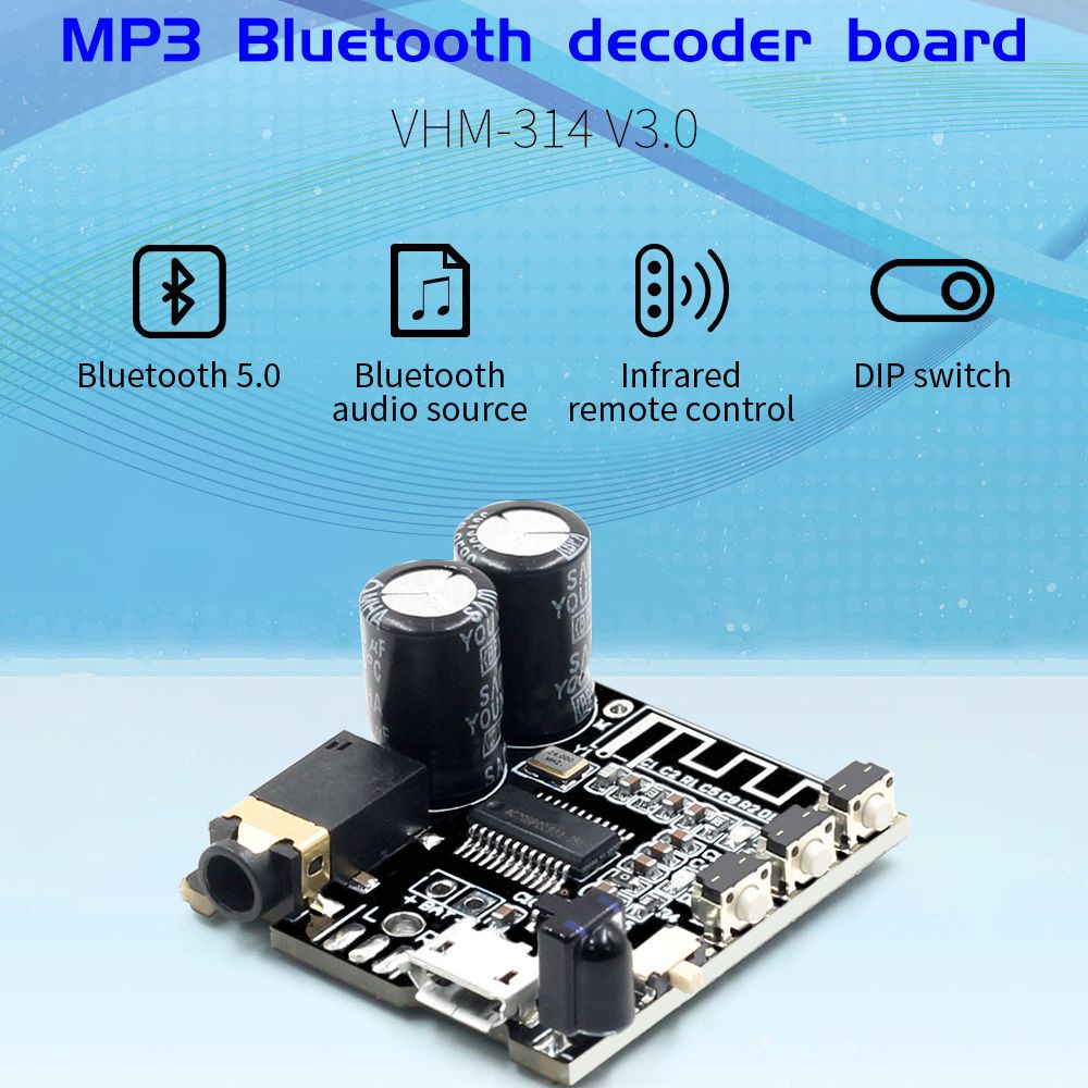 VHM-314-V30-Bluetooth-Audio-Receiver-Board-bluetooth-50-MP3-lossless-Decoder-Board-with-EQ-Mode-and--1689713