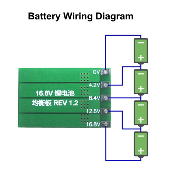 10pcs-4S-168V-BMS-PCB-18650-Lithium-Battery-Charger-Protection-Board-Balanced-Current-100mA-1239322