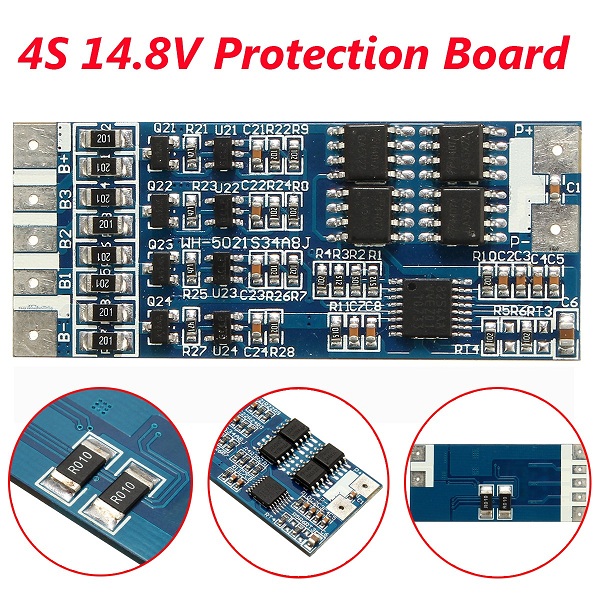3Pcs-4S-148V-8A-Li-ion-Lithium-Single-18650-Battery-PCB-Protection-Board-With-Balance-Function-1157557