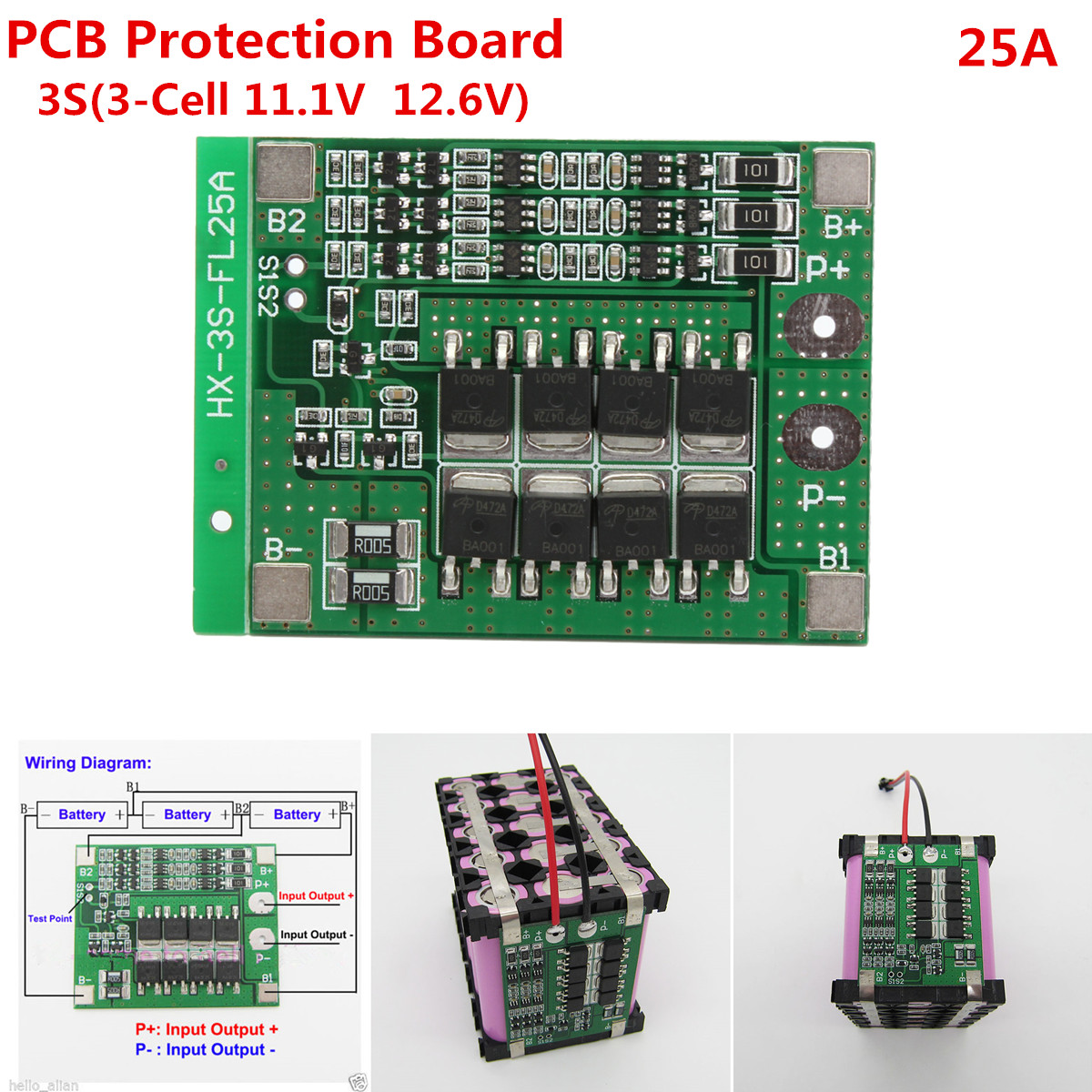 3S-111V-25A-18650-Li-ion-Lithium-Battery-BMS-Protection-PCB-Board-With-Balance-Function-1120250