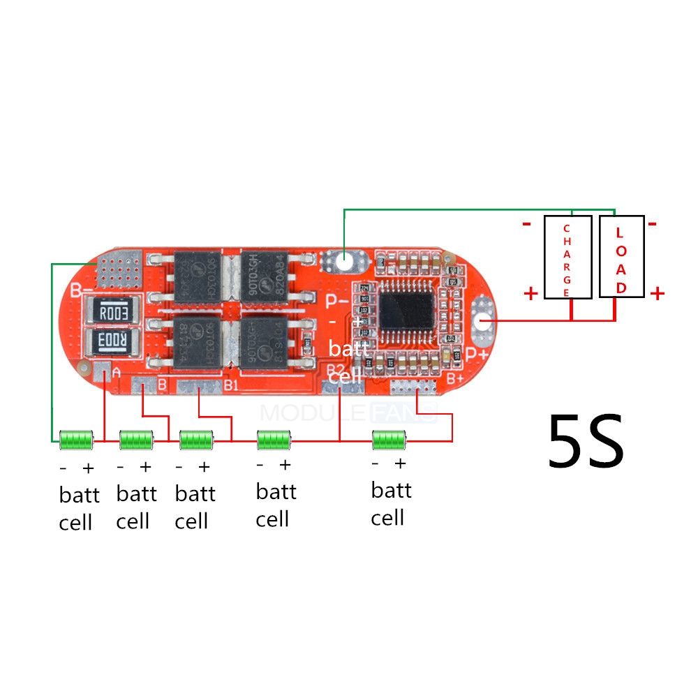 3S-BMS-25A-126V-4S-168V-5S-21V-18650-Li-ion-Lithium-Battery-Protection-Board-Circuit-Charging-Module-1538491
