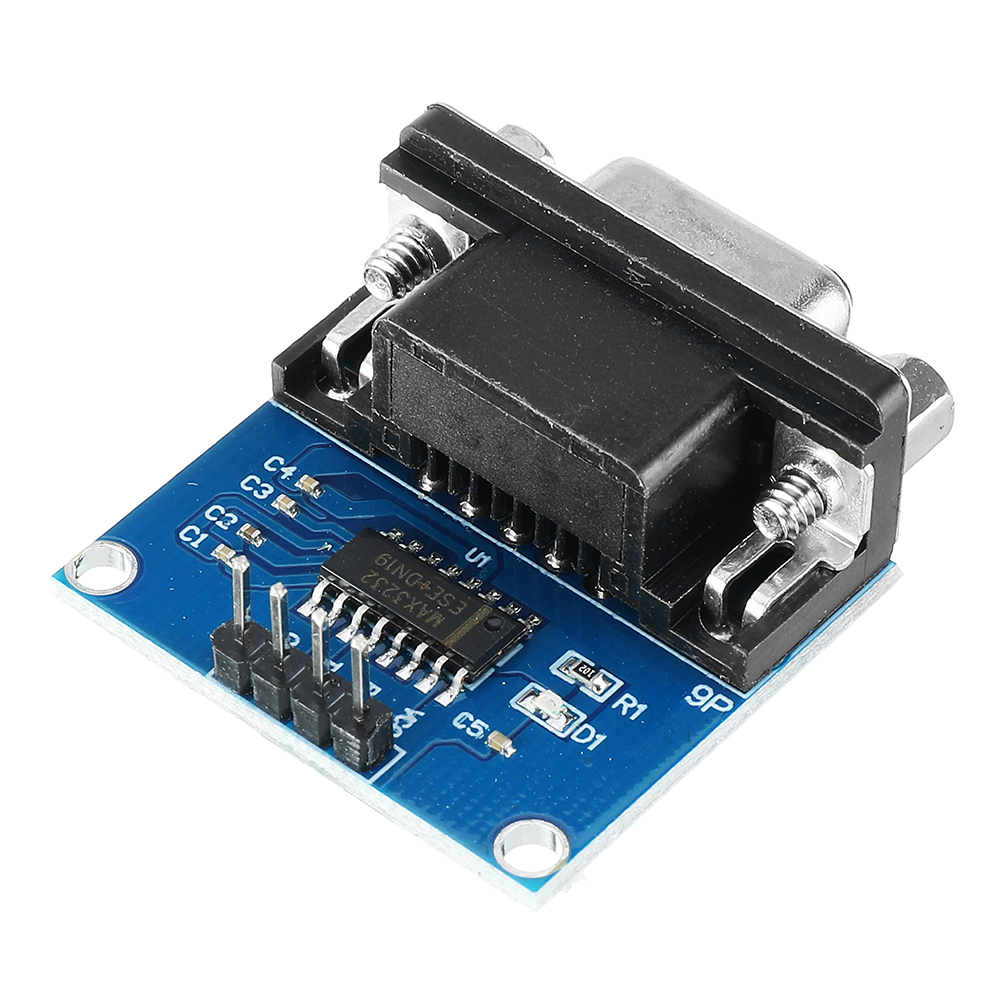10Pcs-A14-RS232-to-TTL-Serial-Port-to-TTL-Converter-Board-Brush-Module-MAX3232-Chip-1717406