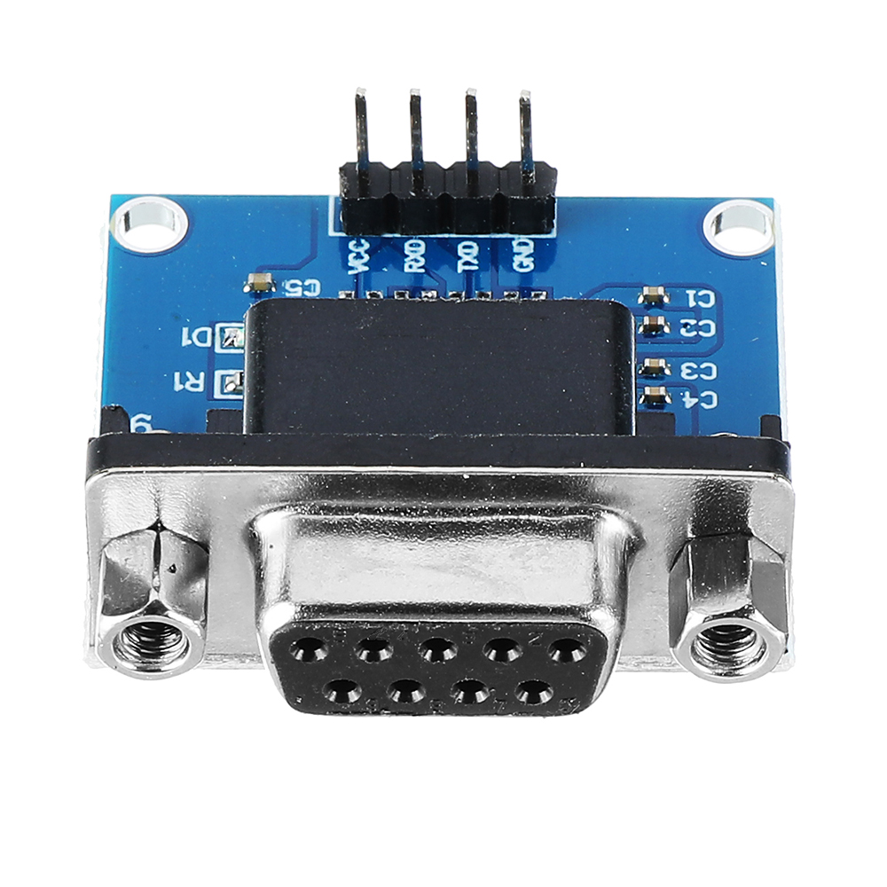 10Pcs-A14-RS232-to-TTL-Serial-Port-to-TTL-Converter-Board-Brush-Module-MAX3232-Chip-1717406