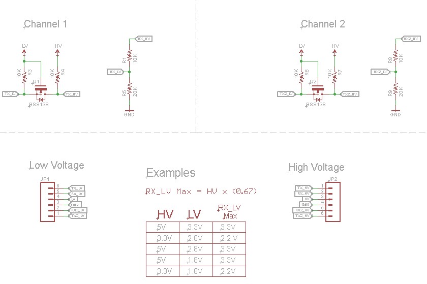10Pcs-Two-Channel-IIC-I2C-L0gic-Level-Converter-Bi-Directional-Module-979922