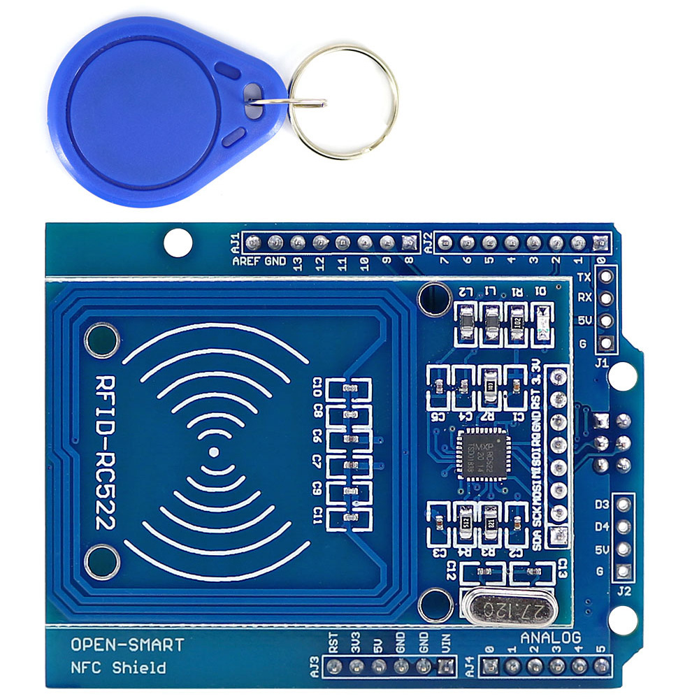 10pcs-NFC-Shield-RFID-RC522-Module-RF-IC-Card-Sensor--S50-RFID-Smart-Card-for-UNOMega2560-OPEN-SMART-1671446