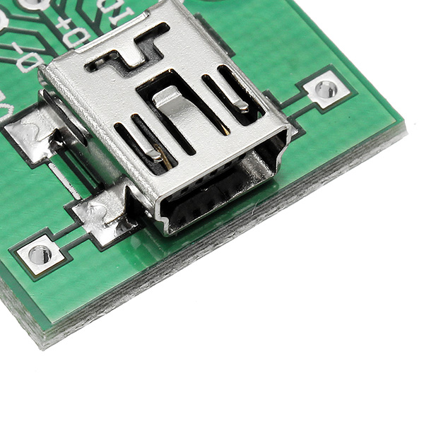 20pcs-USB-To-DIP-Female-Head-Mini-5P-Patch-To-DIP-254mm-Adapter-Board-1194376