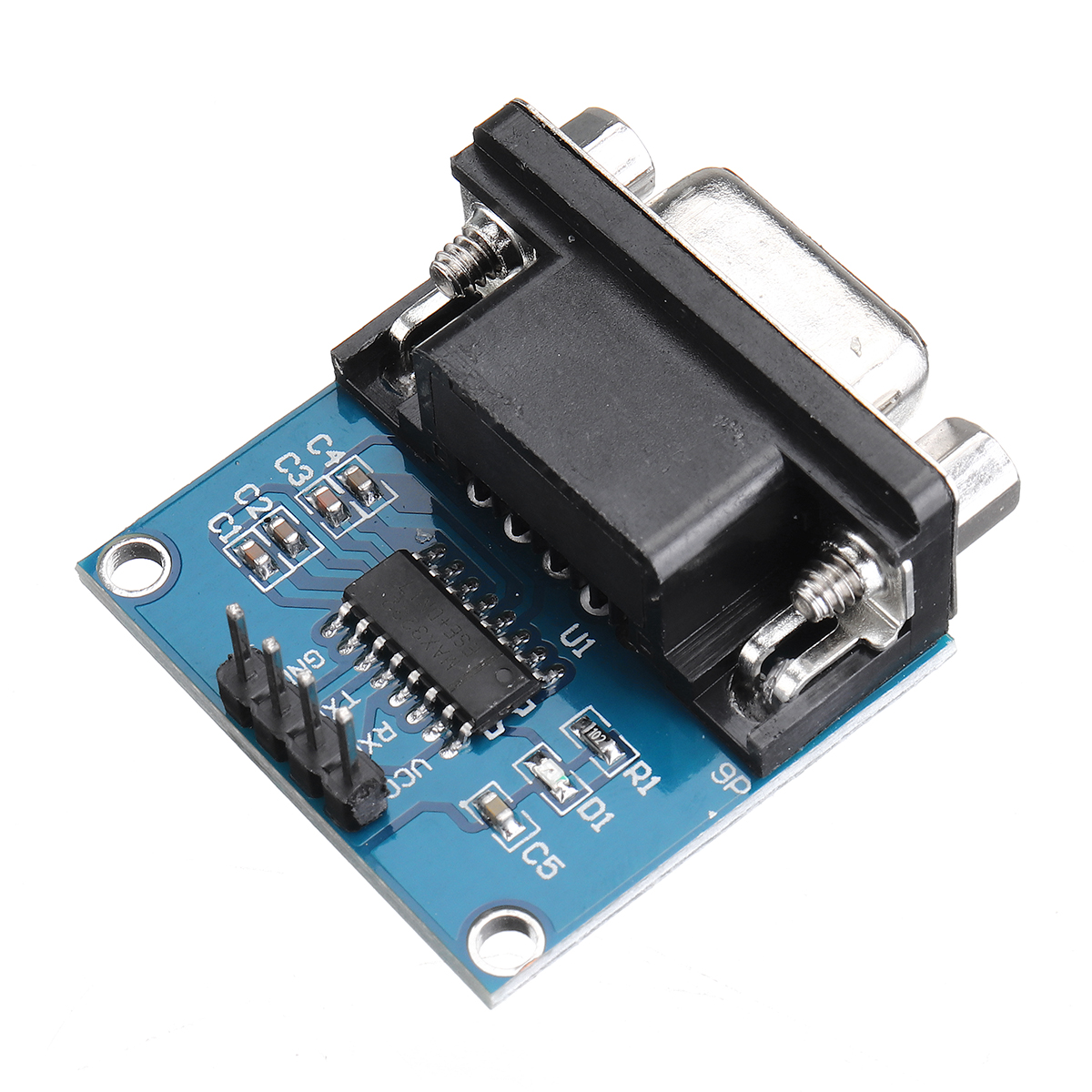 30pcs-RS232-to-TTL-Serial-Port-Converter-Module-DB9-Connector-MAX3232-Serial-Module-1527324